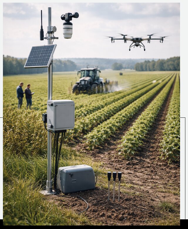 Разработка IoT мониторинга полей в Куйбышеве от 8814 р. | АвикейКбш